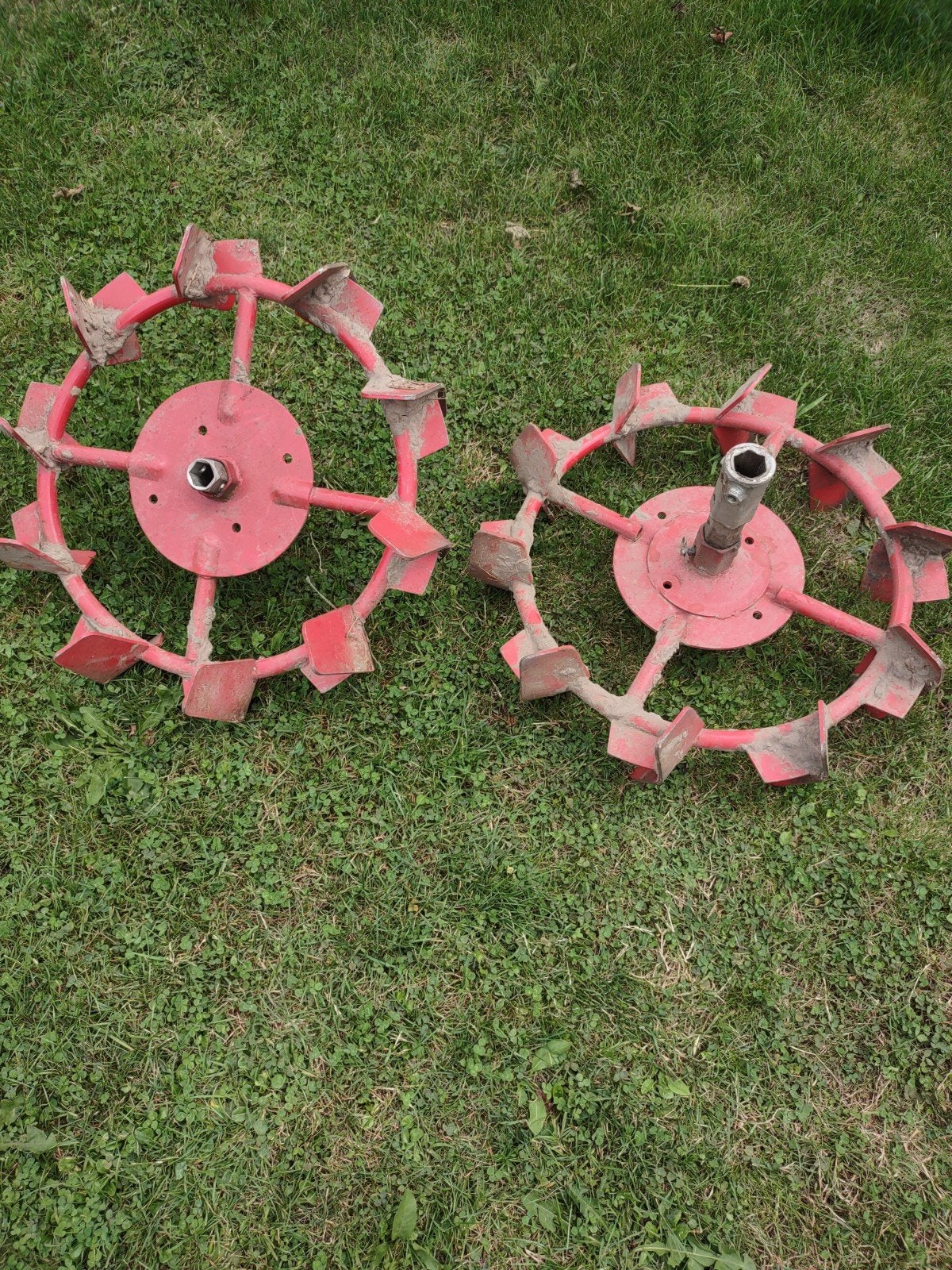 Wielen landbouwtrekker/tuinfrees, geen roest, Tuin en Terras, Ophalen, Gebruikt, Honda