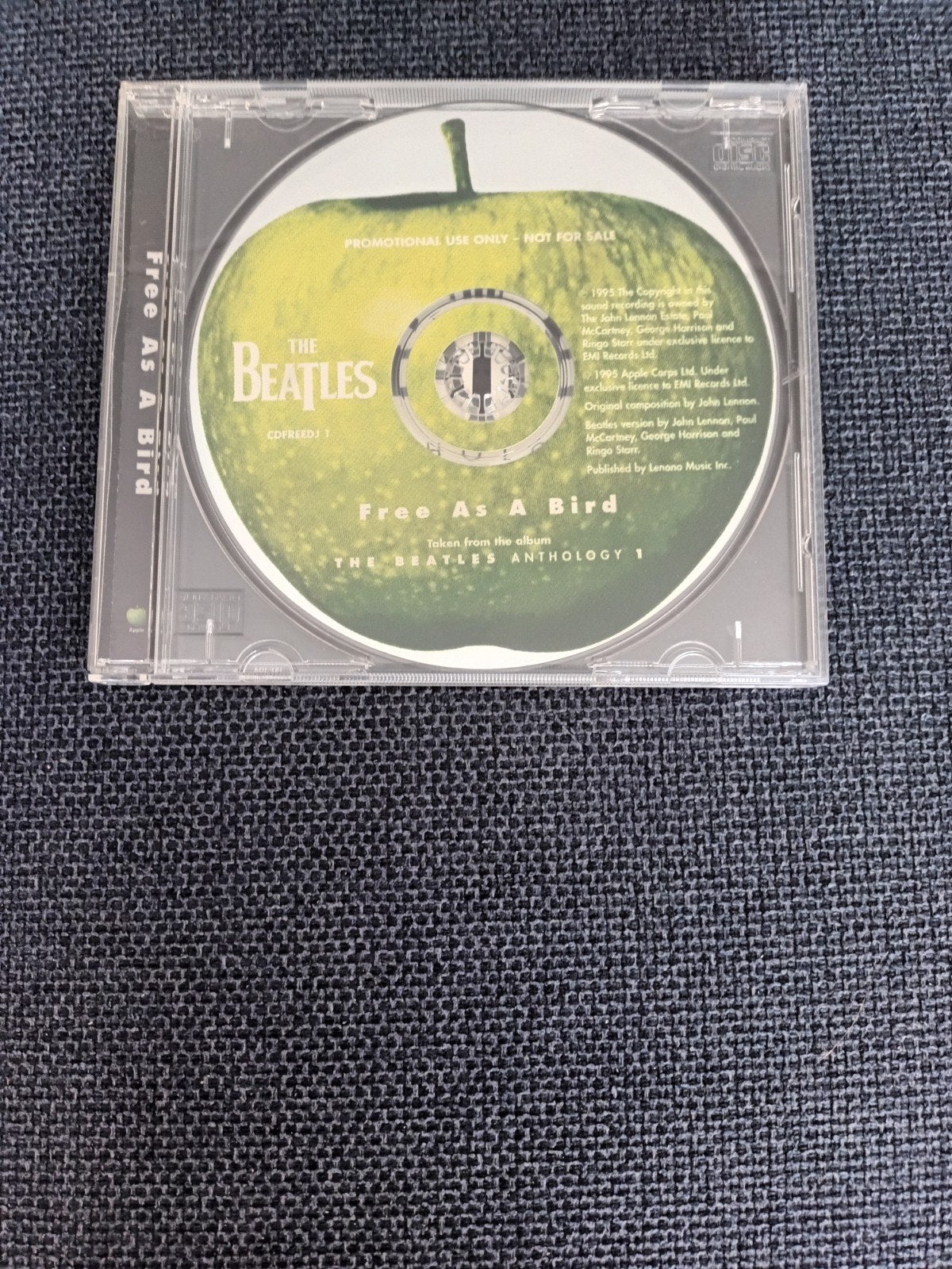 THE BEATLES - FREE AS A BIRD - PROMO, Ophalen of Verzenden