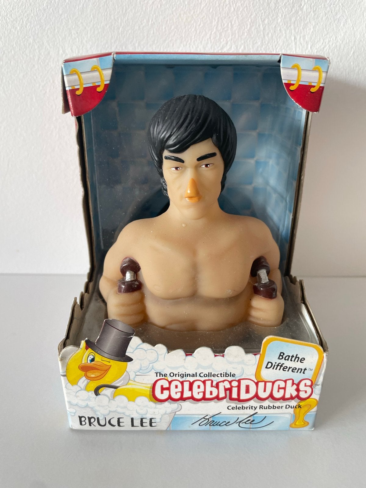 CelebriDucks Bruce Lee badeend - Nieuw in doos, Ophalen of Verzenden, Nieuw, Jongen of Meisje