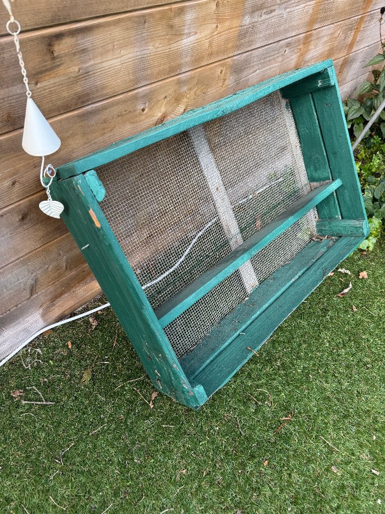Vintage brocante bollenzeef zeefbak, Ophalen