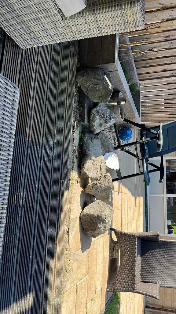 GRATIS zware maar mooie rotsblokken, Tuin en Terras, Ophalen, Zo goed als nieuw