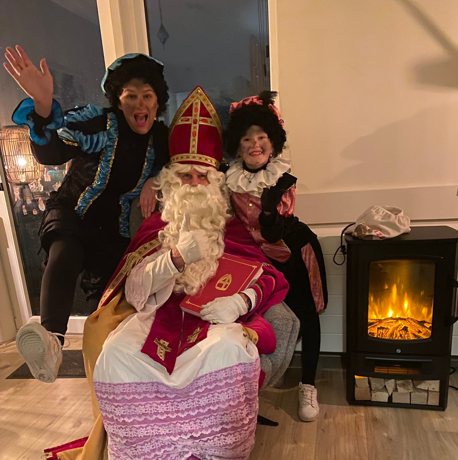 Sinterklaas bezoek Voorburg-Leidschendam en omgeving, Ophalen, Nieuw