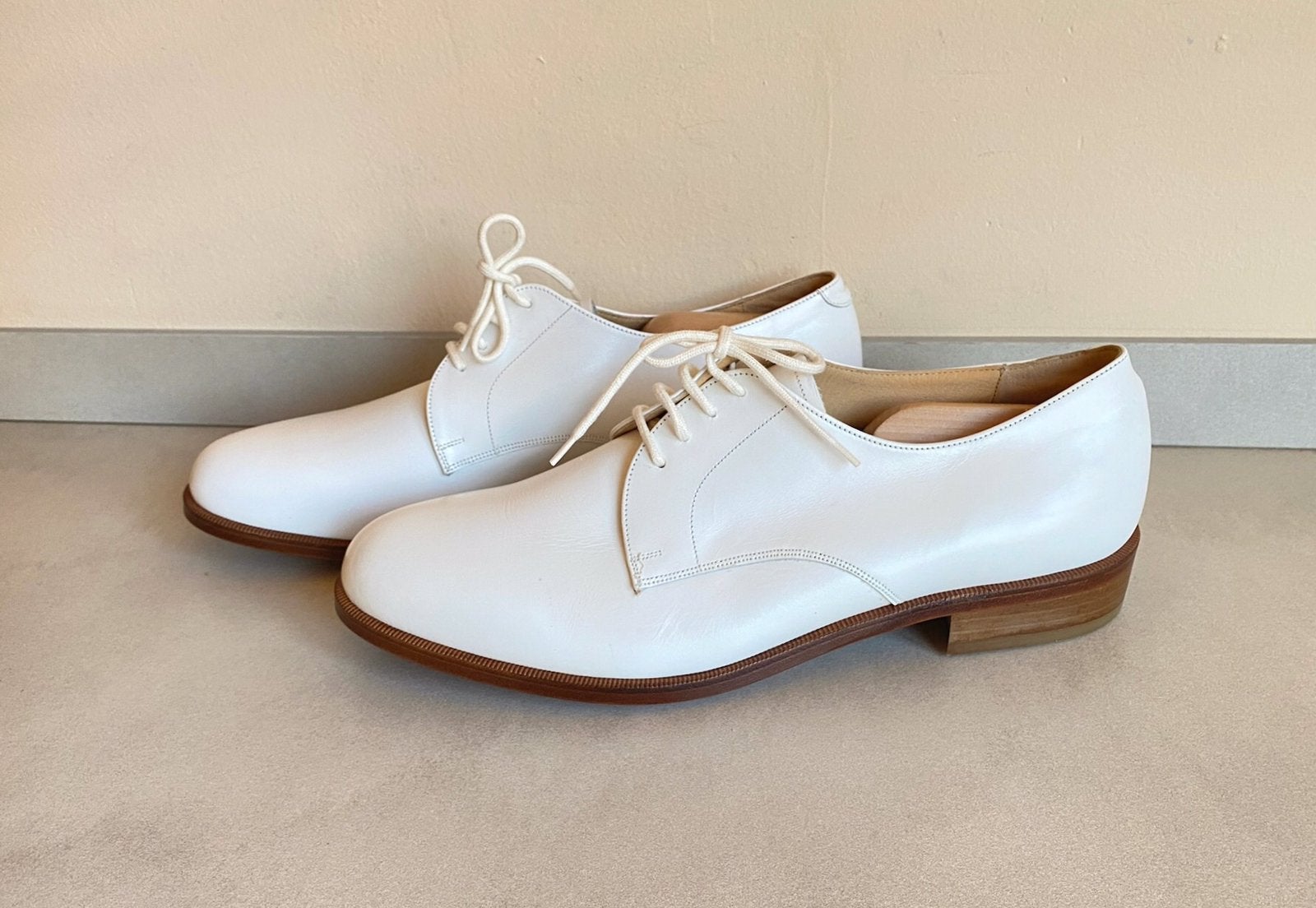 AVANG VETER SCHOEN MT:11.5/46 2/3 G NIEUW, Verzenden, Wit, Nieuw, Veterschoenen