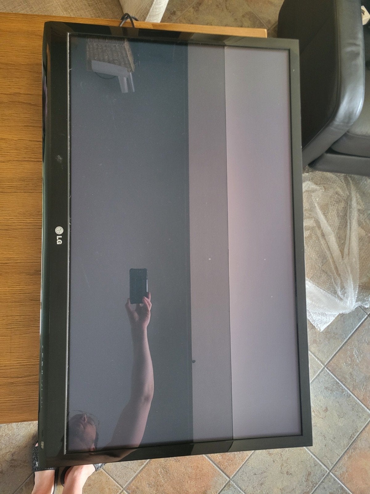 LG 42PJ150 42 inch Plasma TV, Audio, Tv en Foto, Televisies, Ophalen, Gebruikt, 50 Hz, 100 cm of meer
