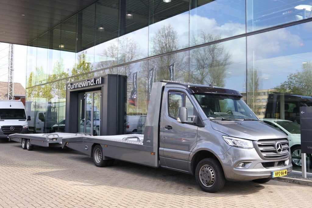 Mercedes-benz SPRINTER 3.0 V6 TIJHOF + TIJHOF AANHANGER *202, Automaat, Stoelverwarming, Met garantie (alle), 2987 cc