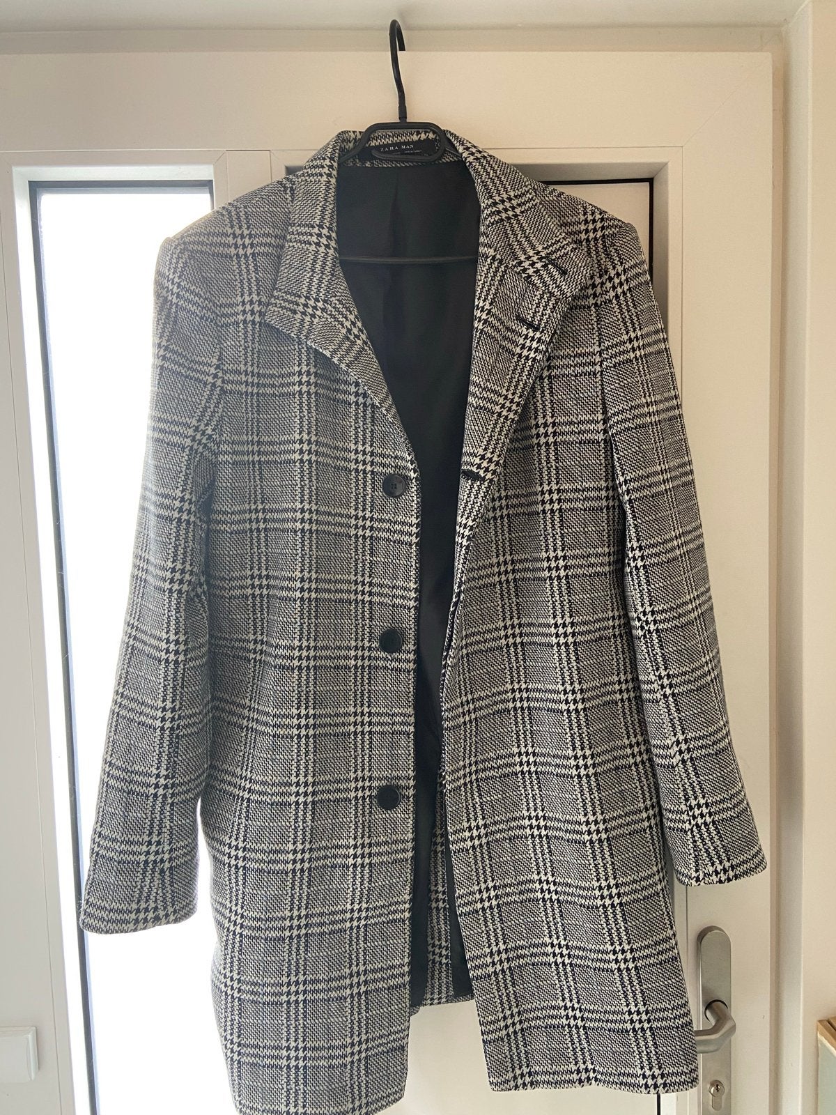 Zara Man geruite jas - Maat L, Ophalen of Verzenden, Zo goed als nieuw, Maat 52/54 (L), Meerkleurig