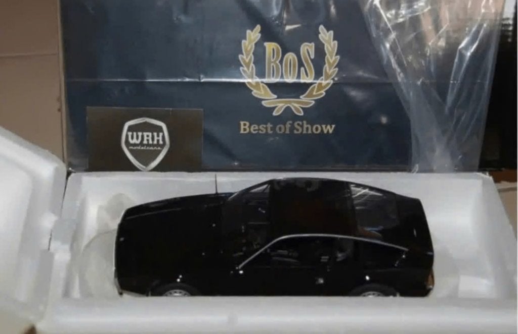 1:18 ALFA ROMEO JUNIOR ZAGATO black BOS184 BOS models WRH, Hobby en Vrije tijd, Verzenden, Zo goed als nieuw, Auto, Overige merken