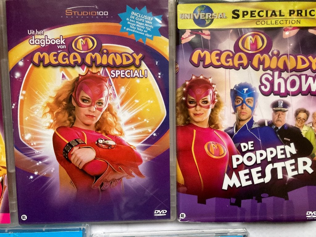 TK Mega Mindy Kabouter Plop en Piet Piraat DVD' s Zie Lijst, Avontuur, Gebruikt, Alle leeftijden, Overige typen