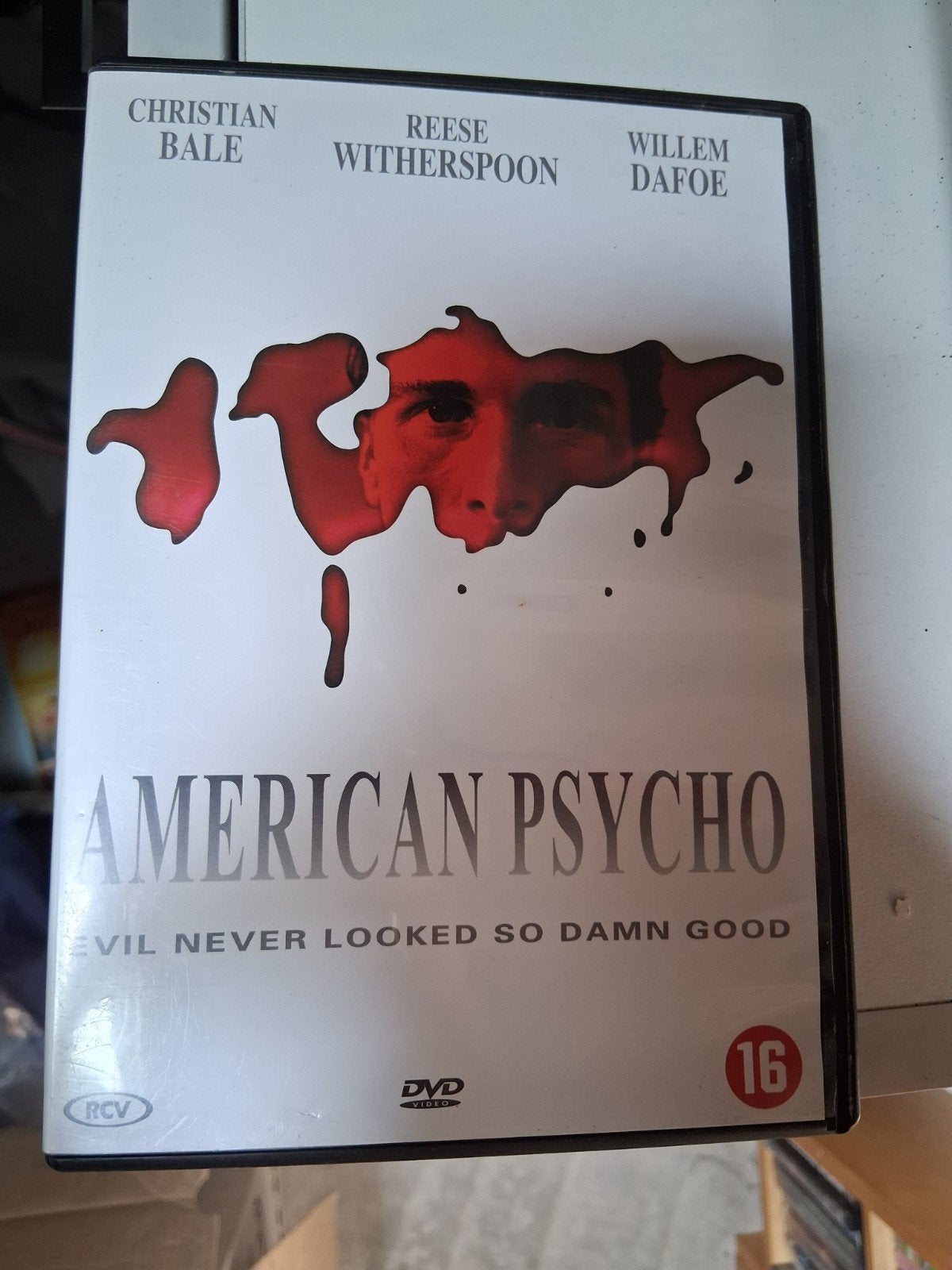 American Psycho DVD - Christian Bale, Reese Witherspoon, Vanaf 16 jaar, Ophalen of Verzenden, Gebruikt, Psychologische thriller