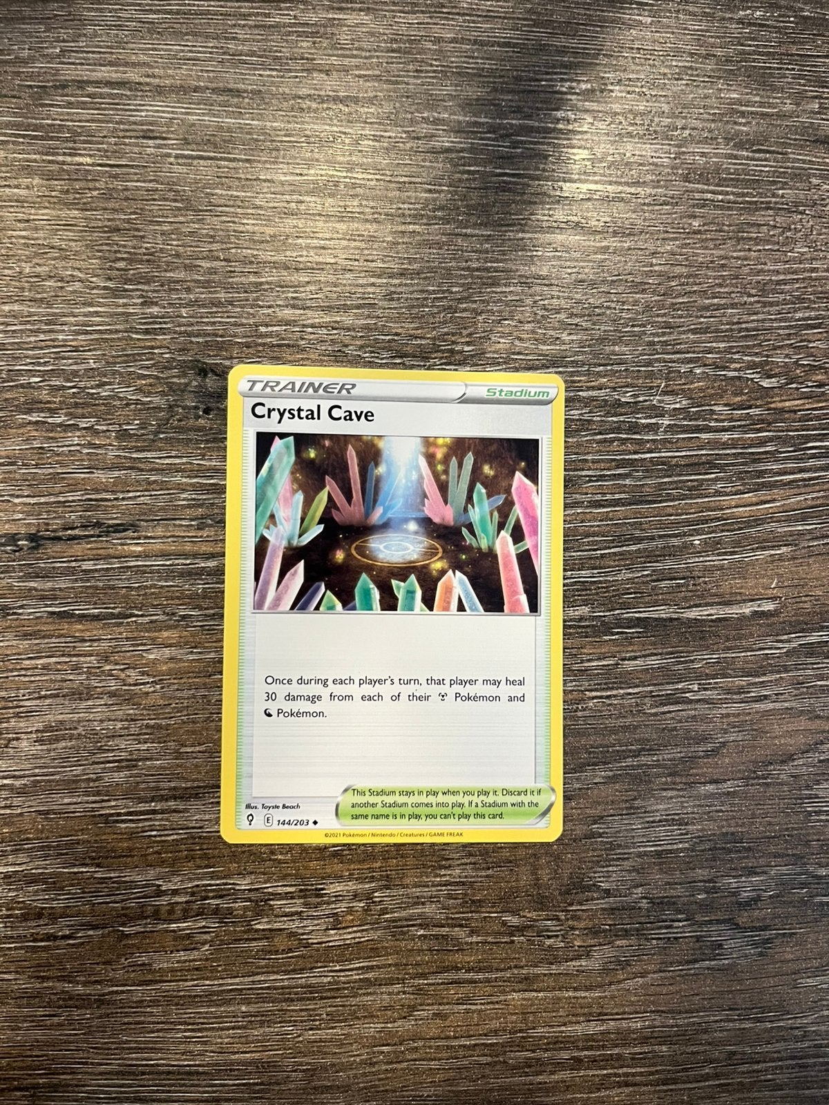 Crystal Cave EVS 144/203, Ophalen of Verzenden, Zo goed als nieuw