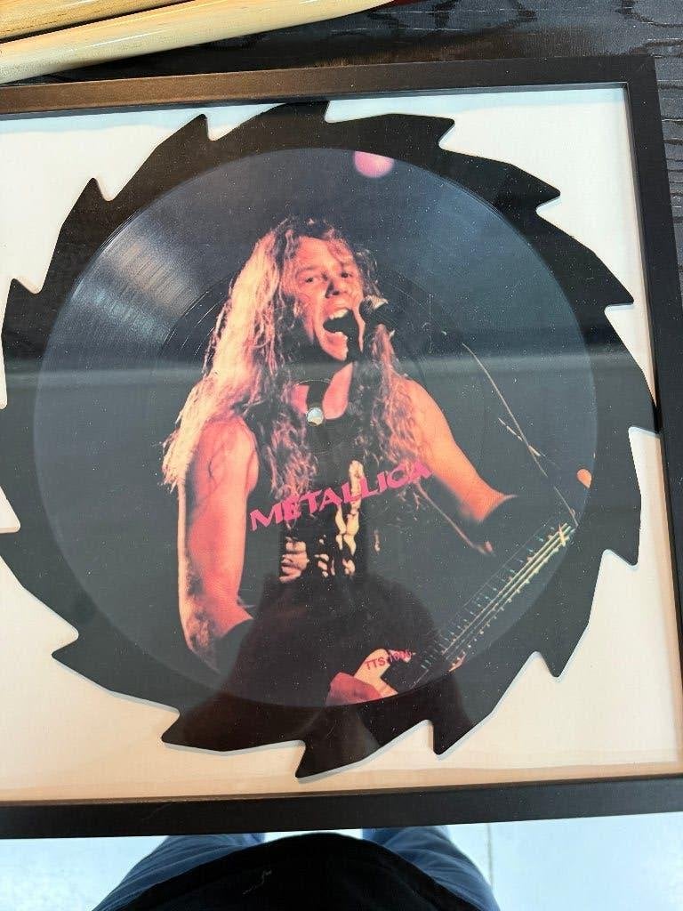 metallica picture single, Ophalen, Zo goed als nieuw