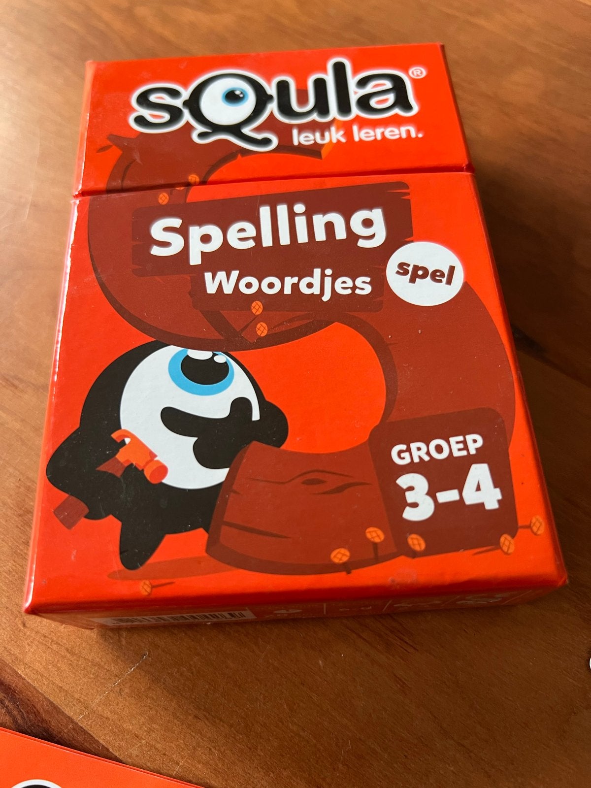 Squla Spelling Woordjes Spel Groep 3-4, Een of twee spelers, Ophalen of Verzenden, Zo goed als nieuw, Reisspel