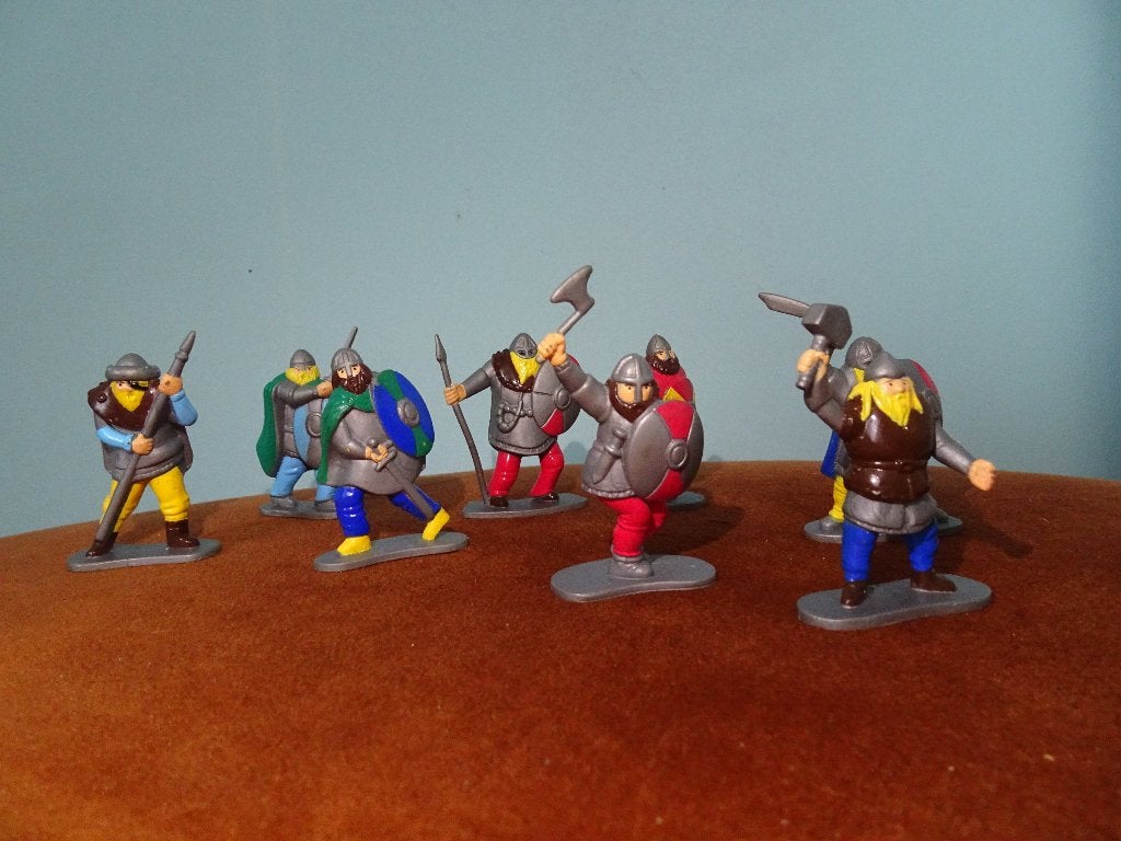 Viking plastic figuurtjes vintage!, Ophalen of Verzenden, Zo goed als nieuw