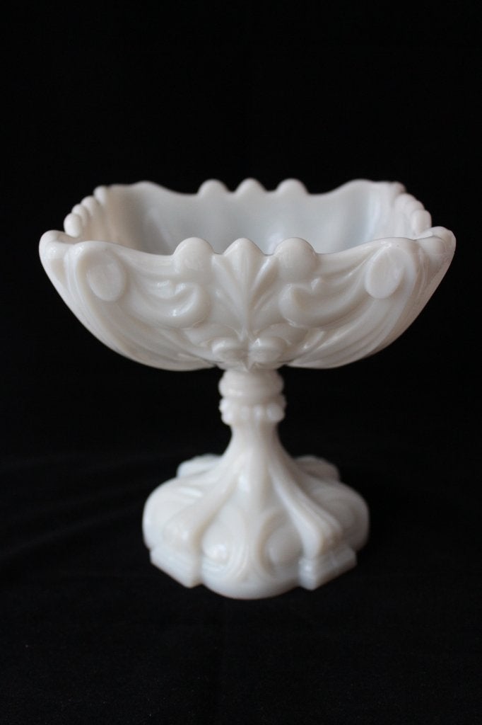 Antiek Frans Portieux Vallerysthal opaline glas schaal 1930, Antiek en Kunst, Ophalen of Verzenden