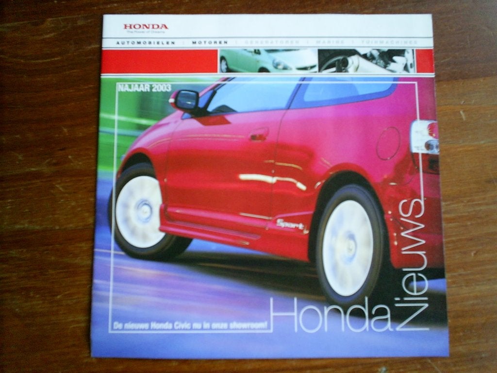 Honda Alle Modellen Nieuws o.a. S 2000 [ 11 / 2003 ], Verzenden, Zo goed als nieuw, Honda