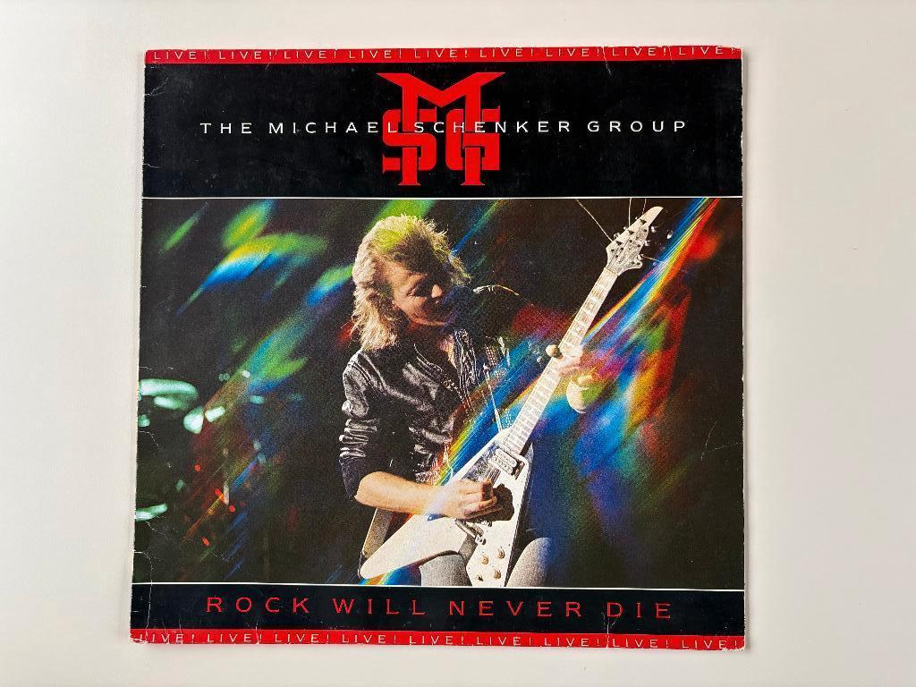 The Michael Schenker Group MSG Rock will never die Live LP, Cd's en Dvd's, Ophalen of Verzenden, Gebruikt