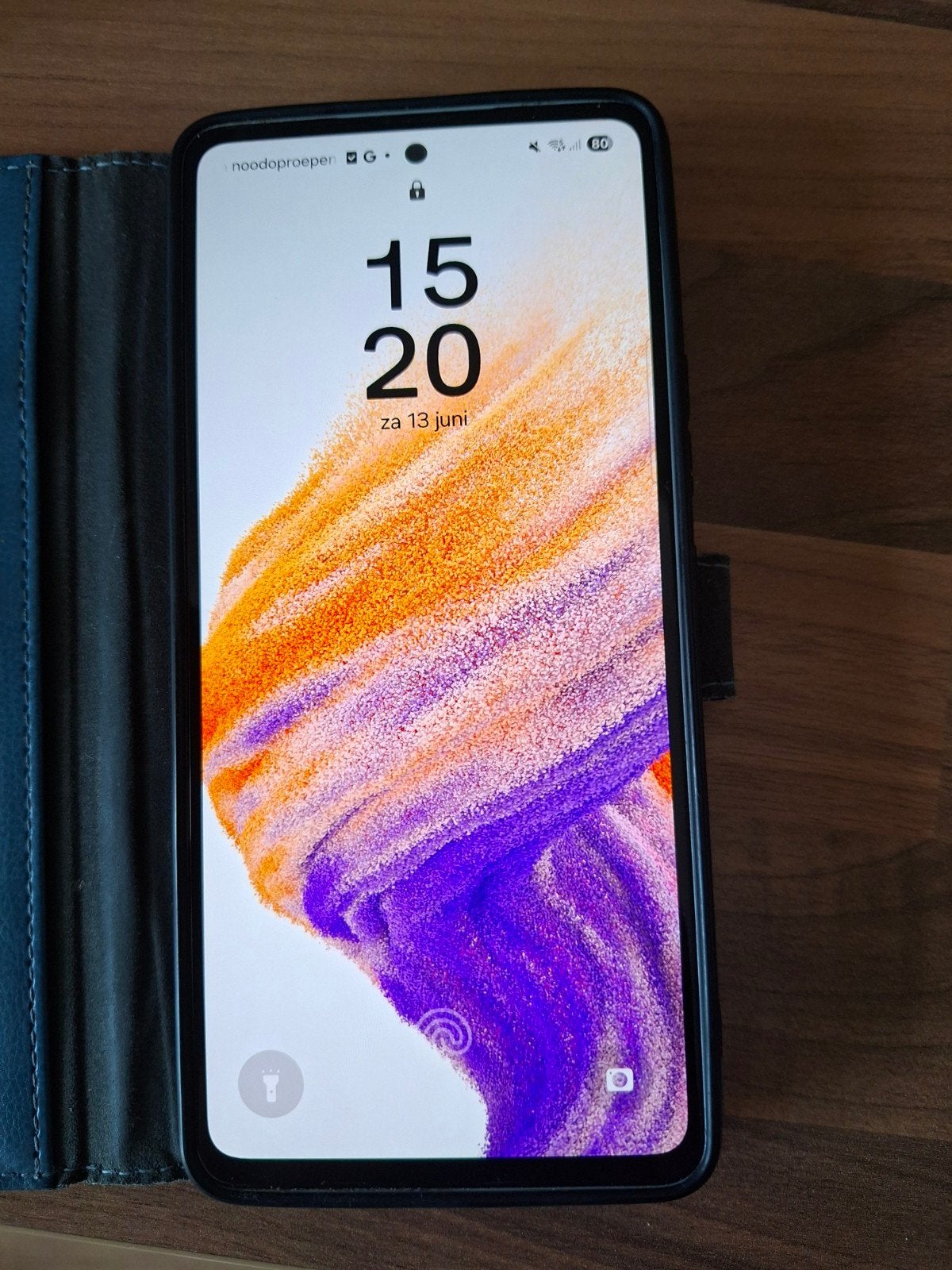 Samsung Galaxy A53 5G 128GB Zwart met hoesje, Telecommunicatie, Mobiele telefoons | Samsung, Zwart, Ophalen of Verzenden, Zo goed als nieuw