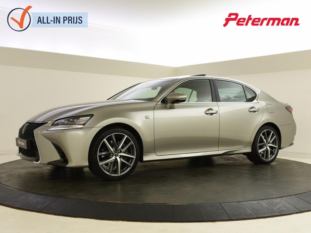 Lexus GS 300h F Sport Line | NL auto | Mark Levinson | Panor, Auto's, Automaat, 12 maanden, Achterwielaandrijving, Gebruikt