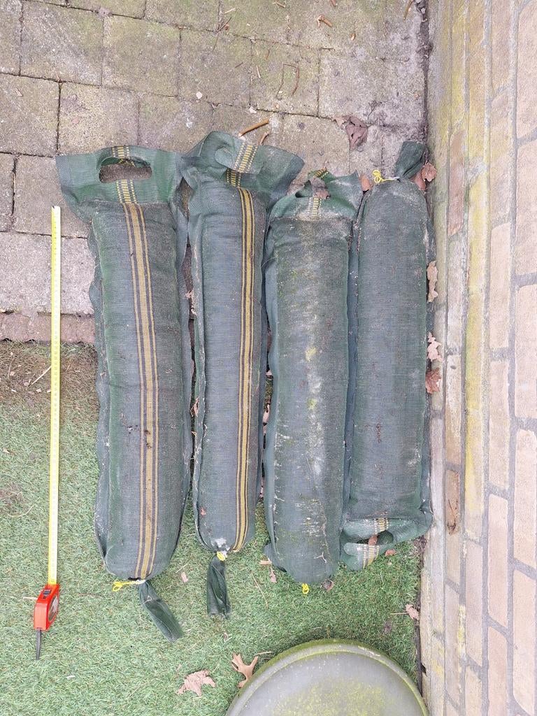 Set van 4 zandzakken voor trampoline of extra gewicht, Ophalen, Gebruikt