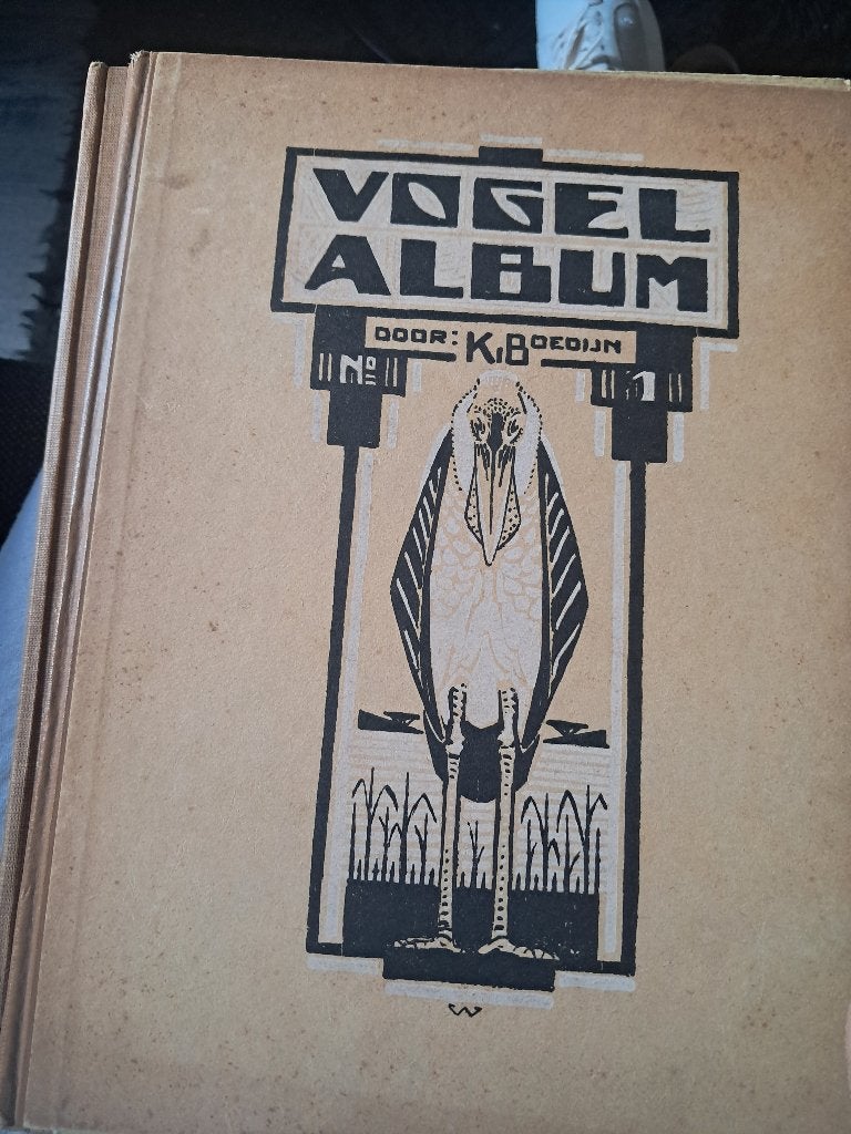 Vogelalbum No. 1 Klaverblad's plaatjes, Ophalen of Verzenden, Gelezen, K. Boedien, Plaatjesalbum