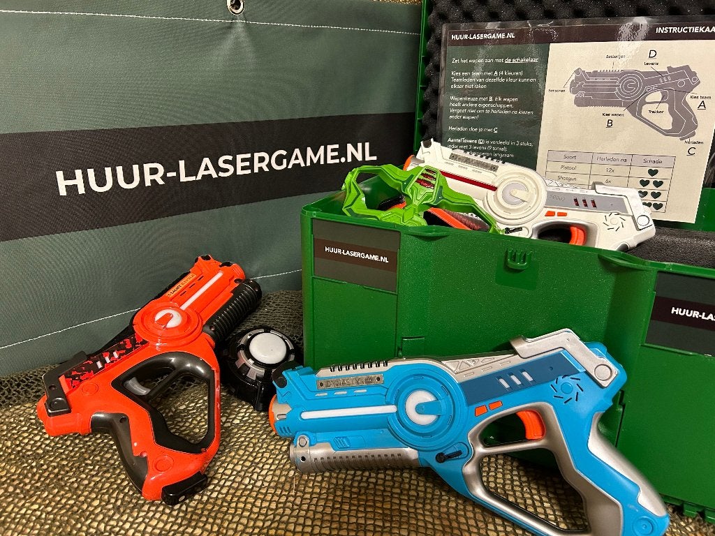 Lasergame huren voor kinderfeestje vanaf 26 euro, Ophalen of Verzenden, Zo goed als nieuw