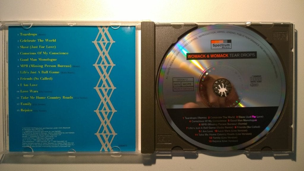 Womack & Womack - Tear Drops (Album), Ophalen of Verzenden, Zo goed als nieuw, Soul, Album