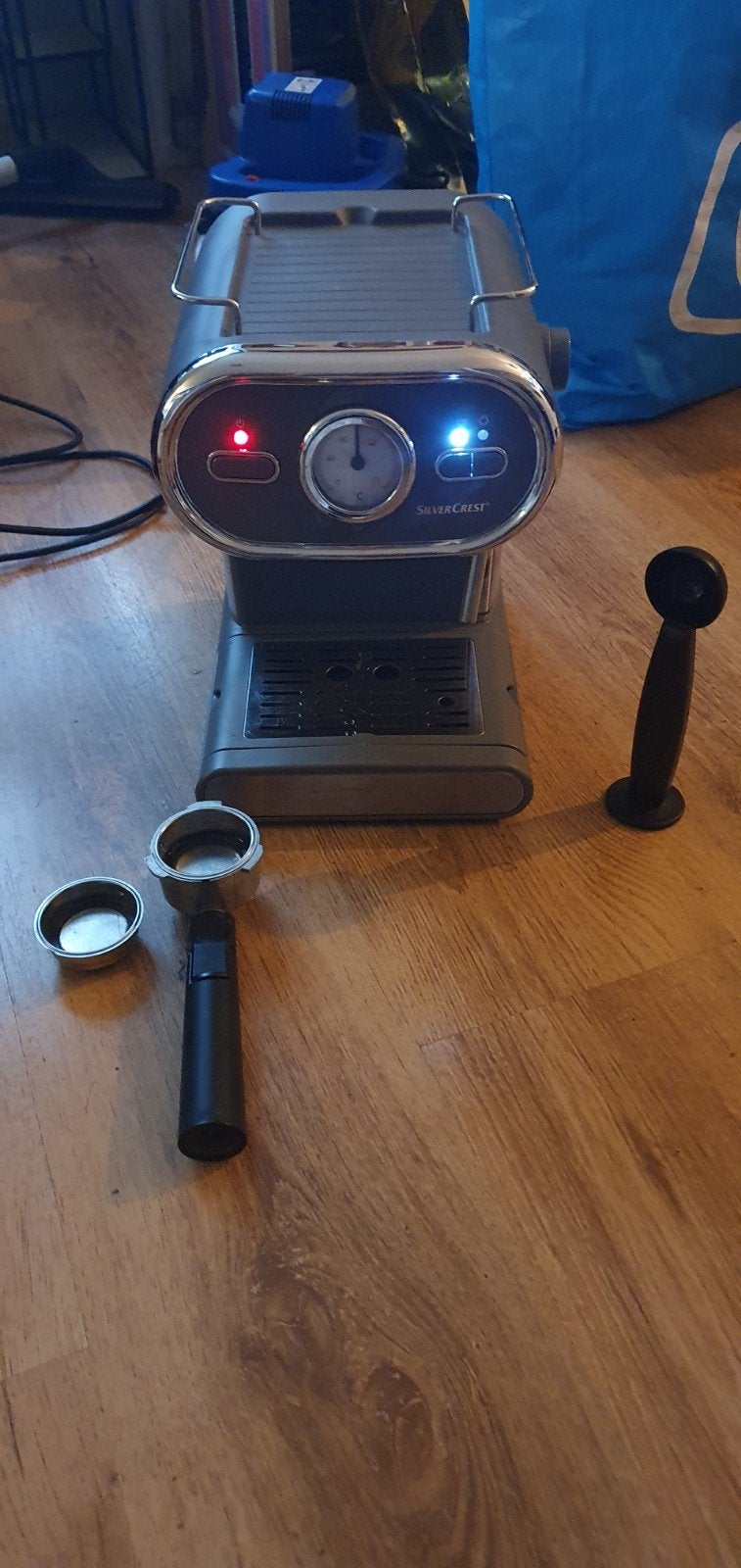 SilverCrest Espresso Apparaat - Zo goed als nieuw, Espresso apparaat, Gemalen koffie, Zo goed als nieuw, 1 kopje