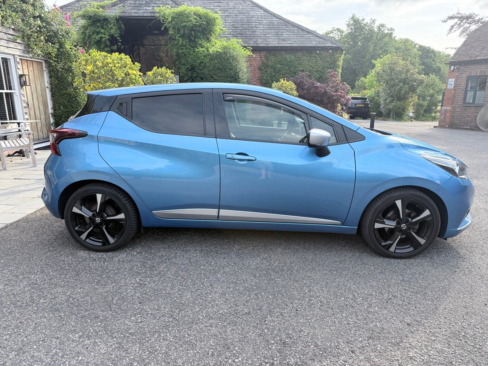 Nissan Micra 0.9 Ig-t 90pk 2019 Blauw, Auto's, Voorwielaandrijving, 898 cc, 40 €/maand, 525 kg