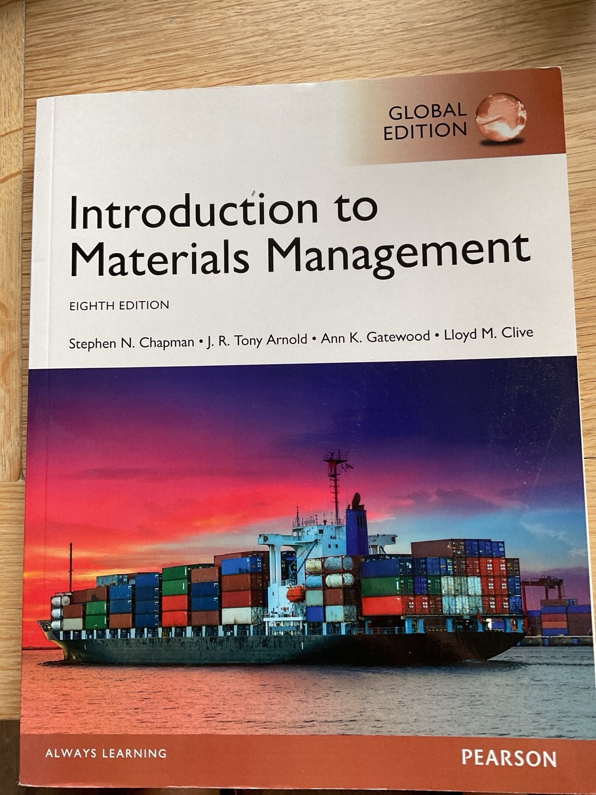 Introduction to Materials Management - Global Edition, Boeken, Ophalen of Verzenden, Beta, Zo goed als nieuw, HBO