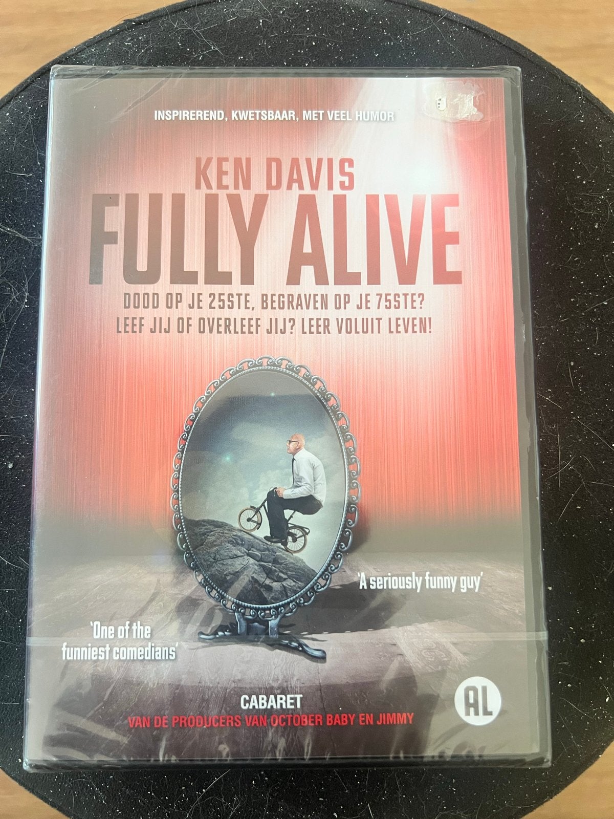 Ken Davis - Fully Alive DVD - Cabaret geseald, Alle leeftijden, Nederlands, Ophalen of Verzenden, Zo goed als nieuw