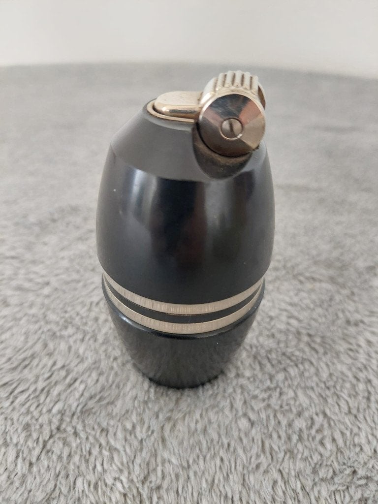 Vintage "Poppel, tafelaansteker. In doos met reserve onderde, Ophalen, Zo goed als nieuw, Aansteker