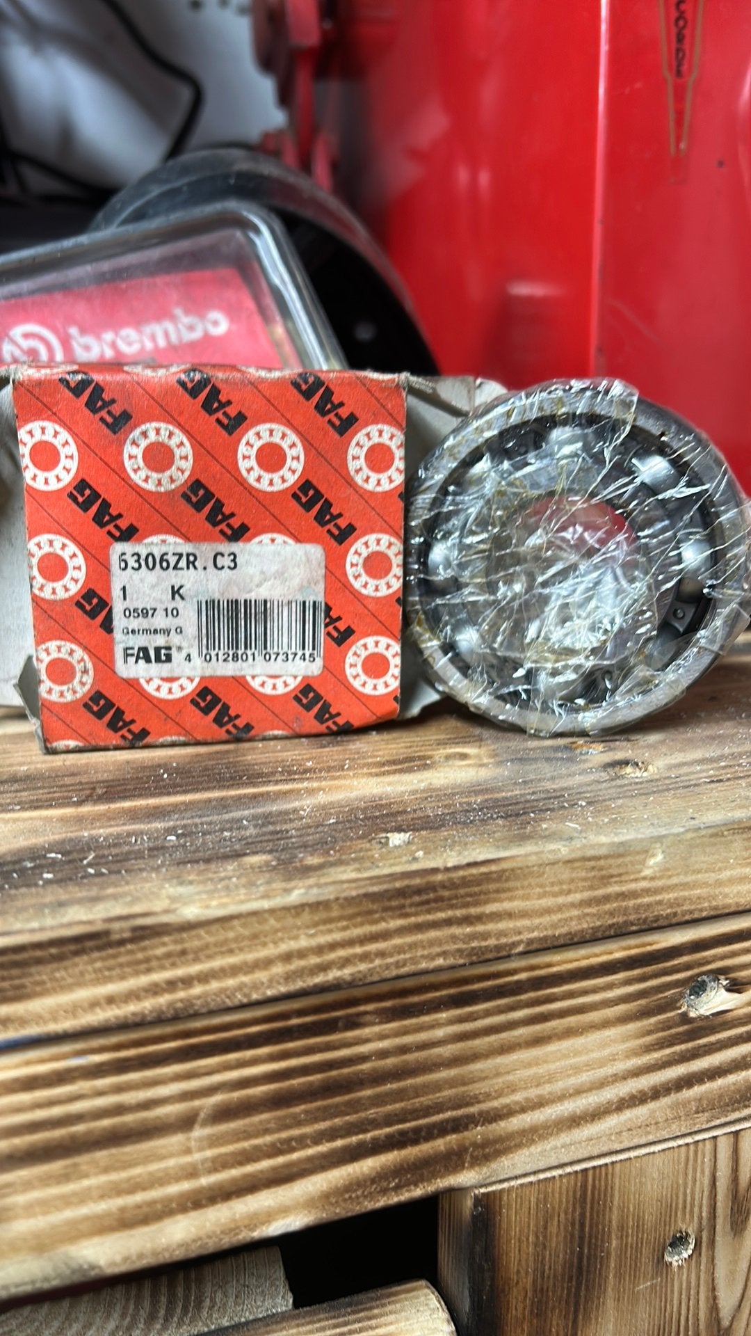 FAG 6306ZR.C3 Kogellager - Nieuw in doosje, Ophalen, Nieuw