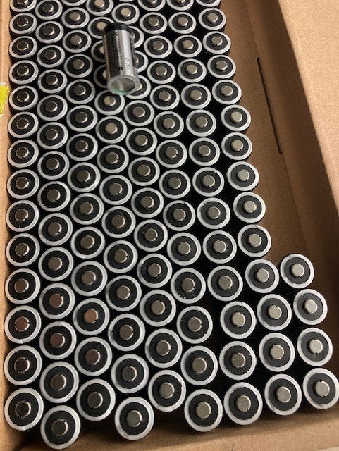 Te Koop : Panasonic Lithium CR123A batterijen, Ophalen of Verzenden, Nieuw