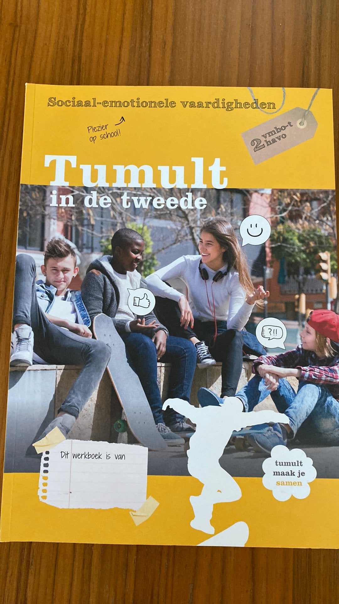 Tumult in de tweede - Sociaal-emotionele vaardigheden 2 vmbo, Sandra Huigen, Ophalen of Verzenden, Zo goed als nieuw, Nederlands