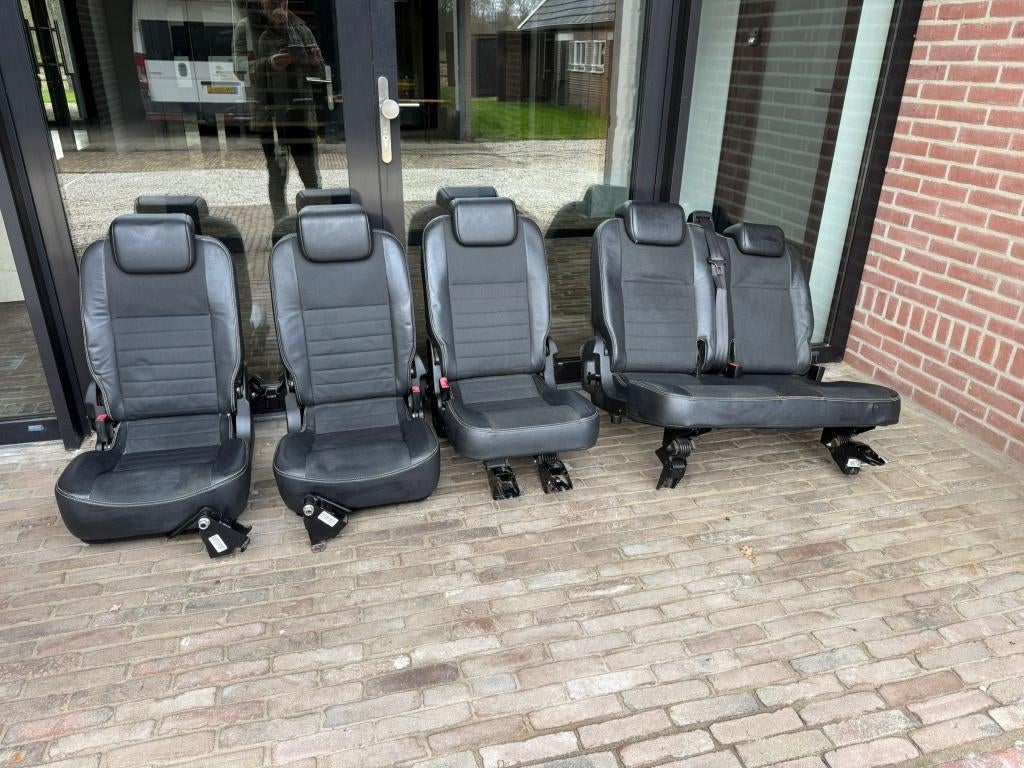 Land Rover Defender 110 - Set stoelen en achterbank, Auto-onderdelen, Ophalen, Gebruikt, Land Rover