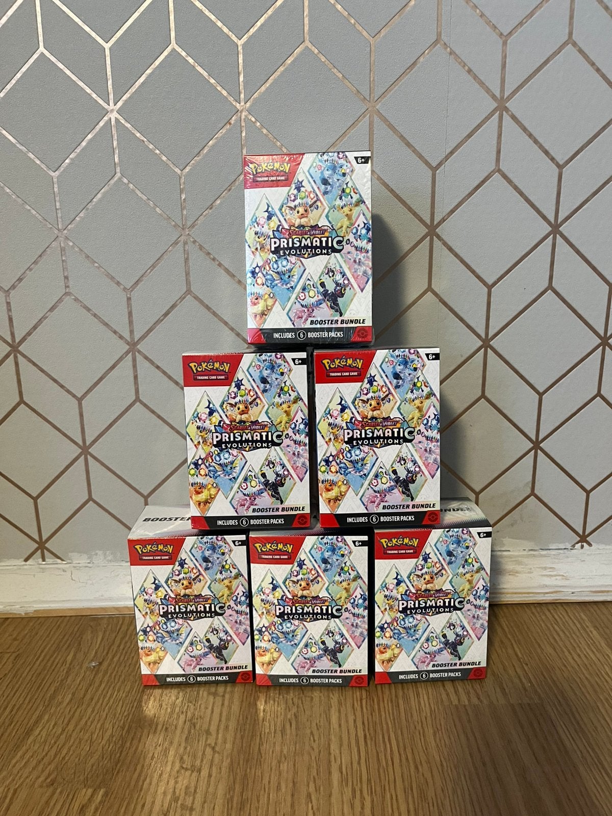 Pokemon Prismatic Evolutions Booster Bundle, Hobby en Vrije tijd, Verzamelkaartspellen | Pokémon, Ophalen of Verzenden, Nieuw