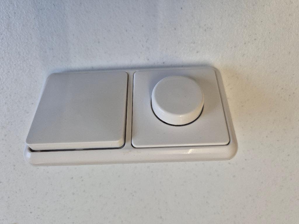 Lichtdimmer met wisselschakelaar, Doe-het-zelf en Verbouw, Elektra en Kabels, Ophalen of Verzenden, Gebruikt, Overige typen