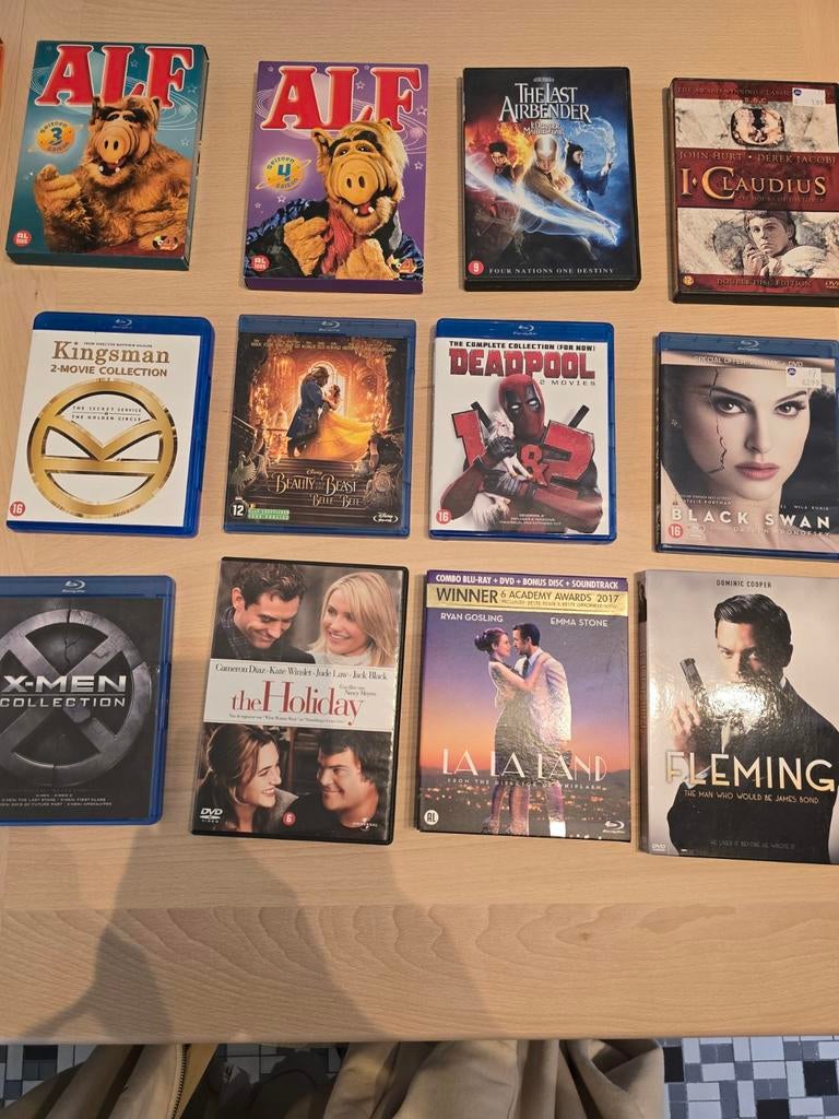 Grote partij Dvd's en Blu-Rays voor de liefhebber, Cd's en Dvd's, Blu-ray, Ophalen, Gebruikt, Overige genres, Boxset