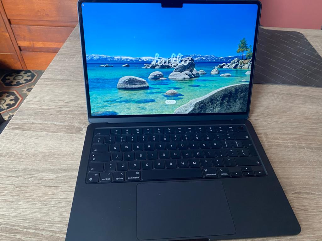 Apple MacBook Air M2 (2022) - Midnight - 8GB - 89% batterij, Ophalen, 8 GB, 13 inch, Zo goed als nieuw