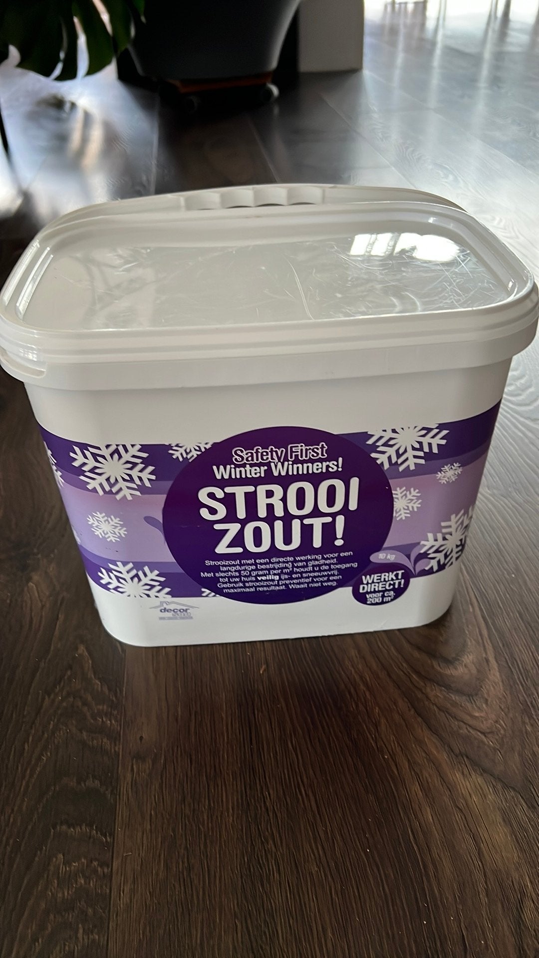 Strooizout, Ophalen, Zo goed als nieuw