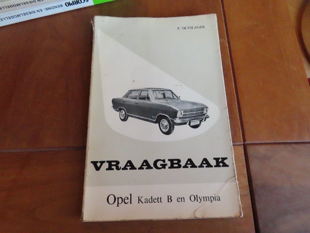 Vraagbaak Opel kadett B, Opel Olympia vanaf 1967, Auto diversen, Ophalen of Verzenden
