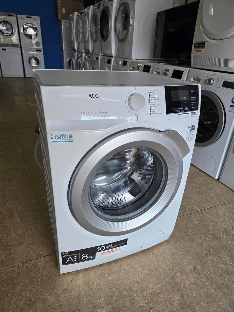 AEG 6000 Series wasmachine | 8 kilo | A+++ | Gratis thuis 🚚, Jirnsum, 1200 tot 1600 toeren, 8 tot 10 kg, Zo goed als nieuw