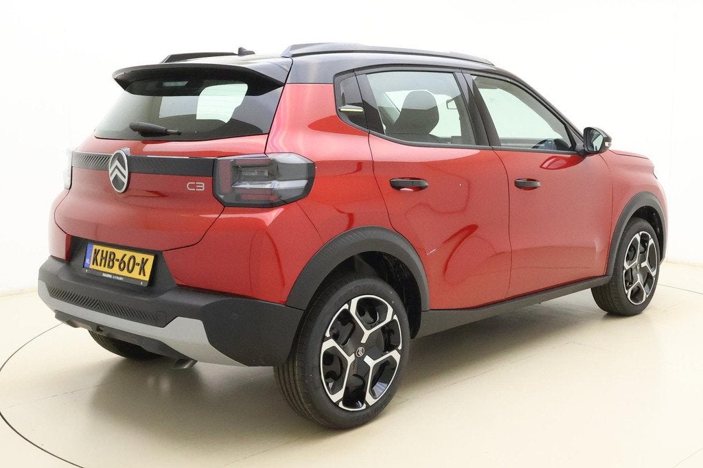Citroen C3 1.2 Hybrid 110pk Plus / apple carplay / cruise co, Auto's, Citroën, 1227 kg, 1199 cc, Leder en Stof, Origineel Nederlands