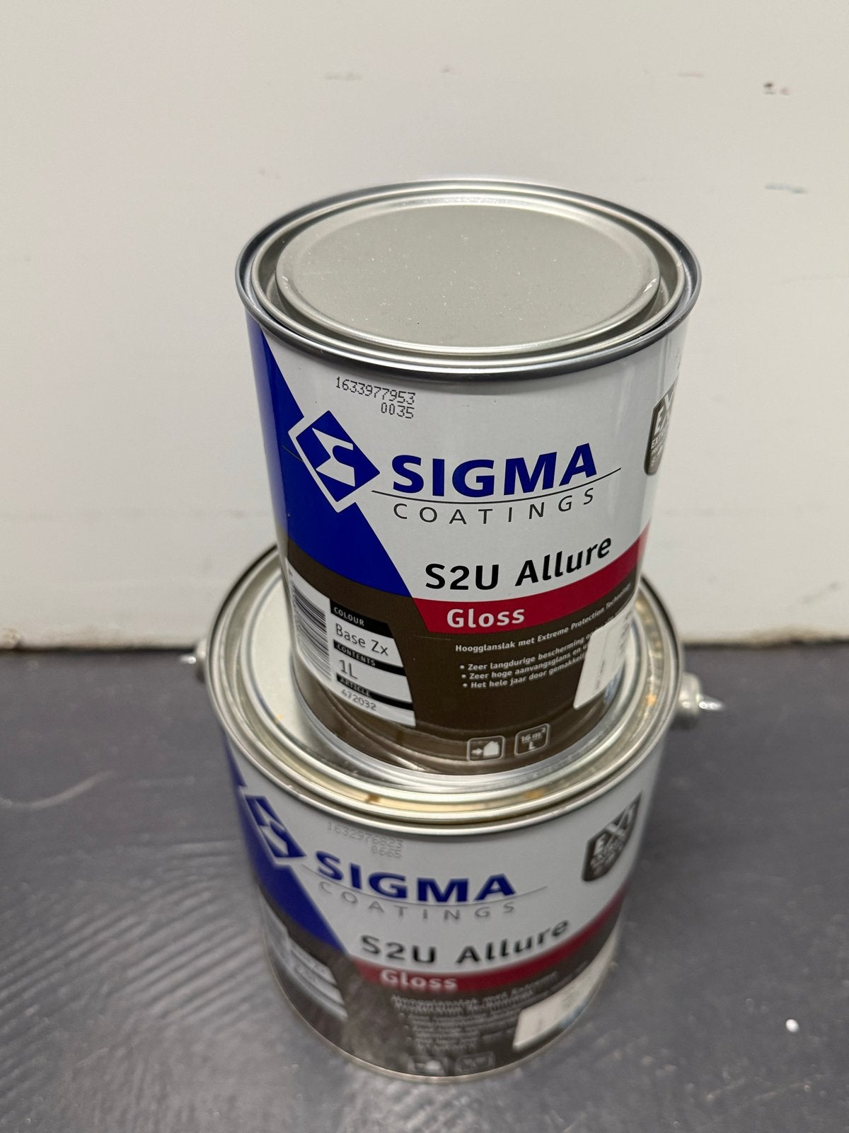 Sigma S2U Allure Gloss & Primer RAL 7039 (Quartzgrau) Nieuw, Nieuw, Ophalen of Verzenden, Verf, Grijs
