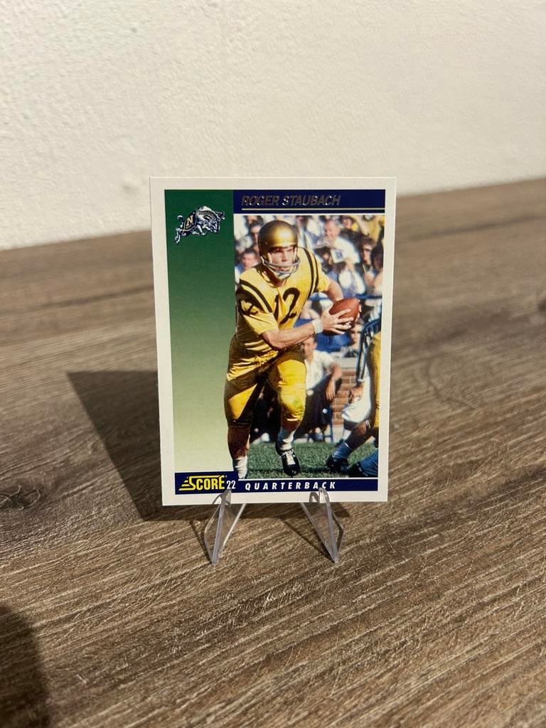 Roger Staubach 2022 Panini Chronicles Score Draft Picks #25, Ophalen of Verzenden, Zo goed als nieuw, PSV, Poster, Plaatje of Sticker