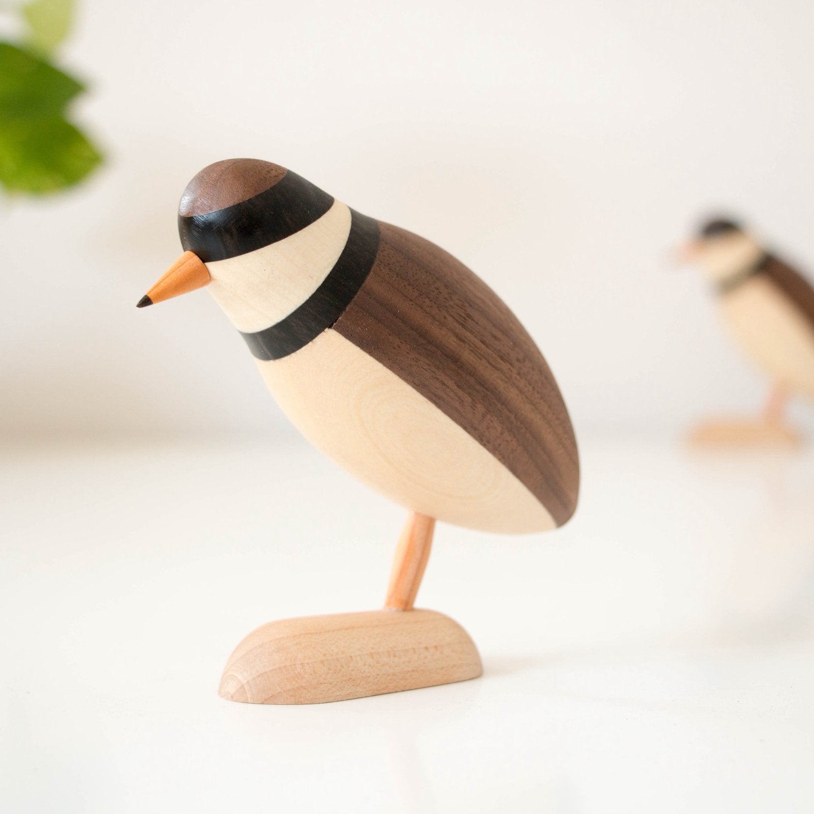 Nieuw uniek en handgemaakt bontbekplevier vogel, Ophalen of Verzenden, Nieuw