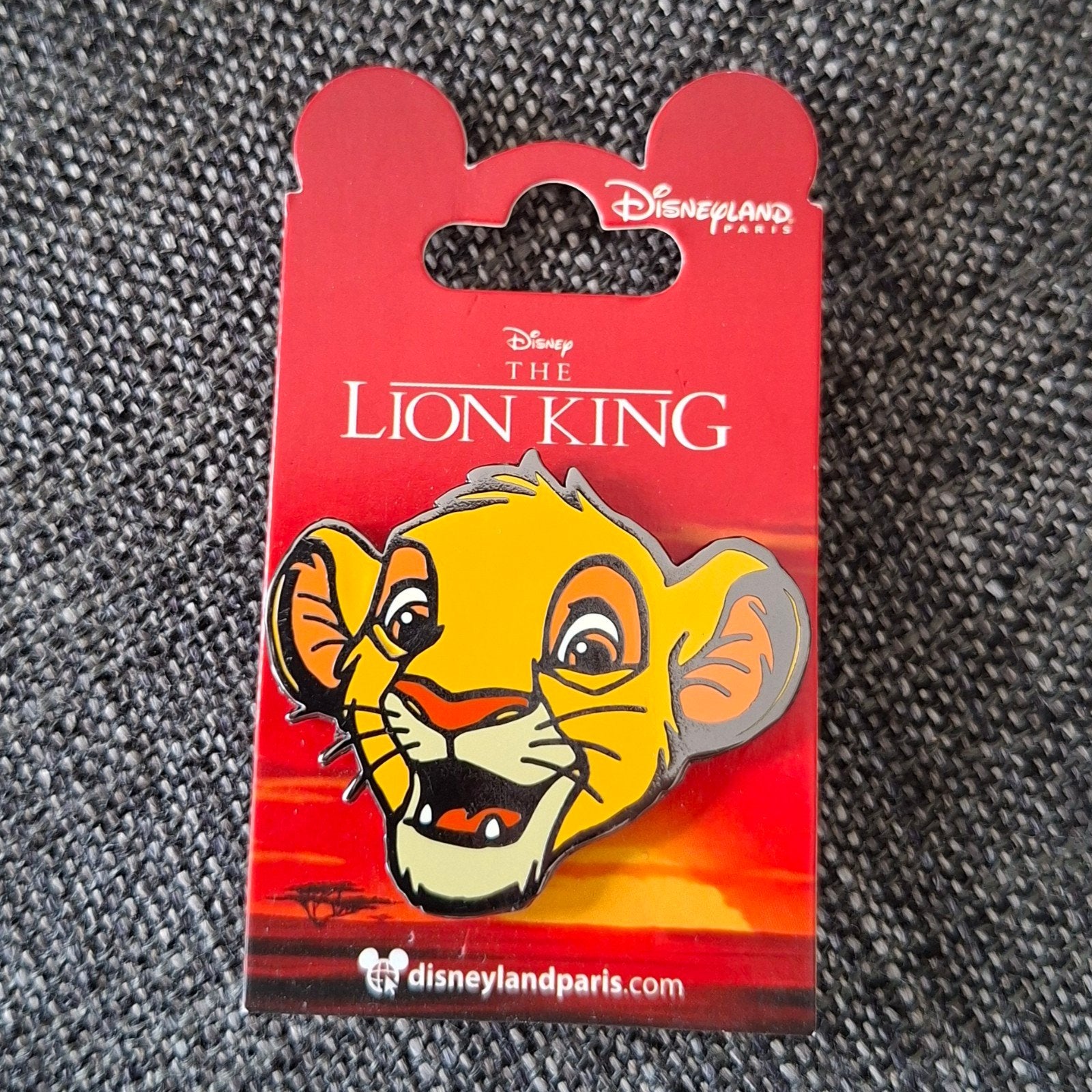 Simba Lion King pin - Disneyland Parijs (nieuw), Ophalen of Verzenden, Nieuw
