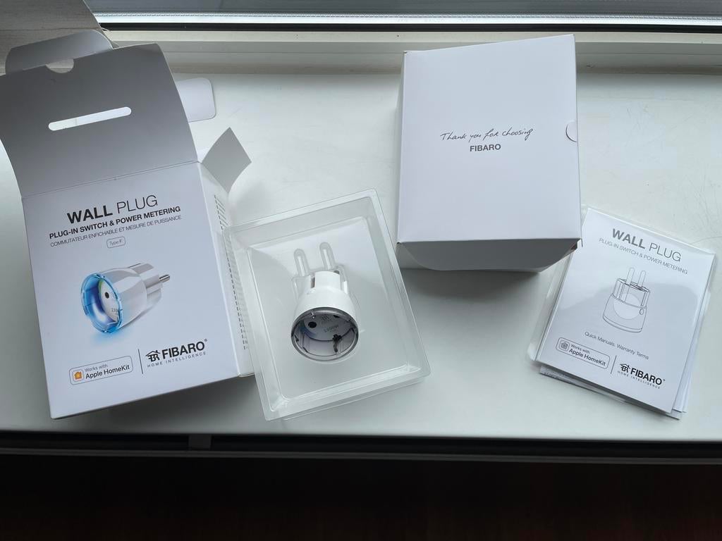 Fibaro smart schakelaar / slimme steker voor Apple HomeKit, Hobby en Vrije tijd, Elektronica-componenten, Ophalen of Verzenden
