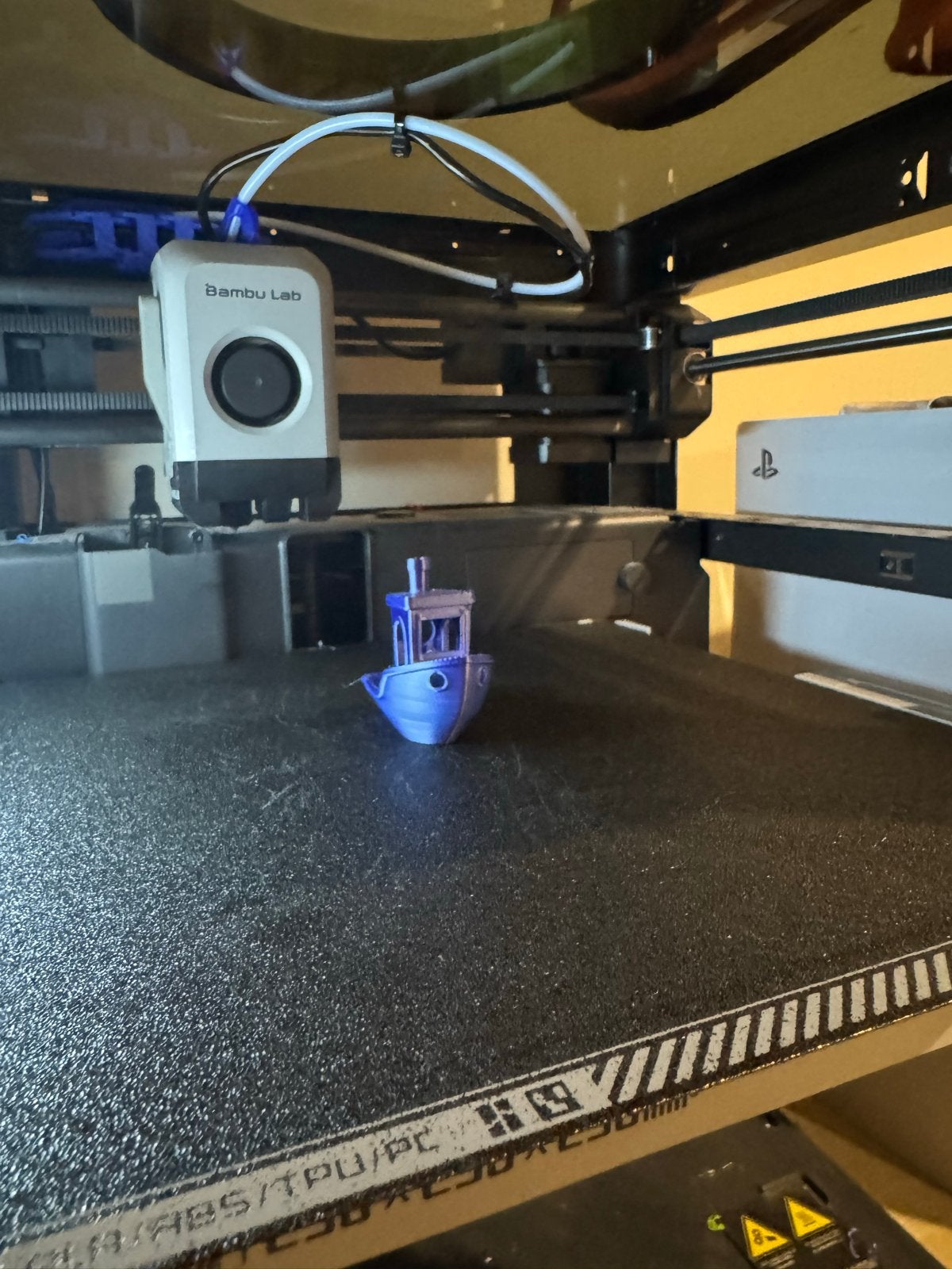Bambu Lab P1P 3D-printer met filamenten houder, Computers en Software, 3D Printers, Ophalen of Verzenden, Zo goed als nieuw, Filament