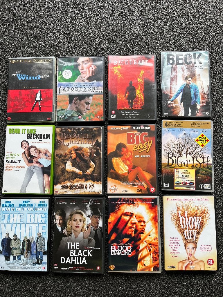 speelfilms op DVD        €1,00 p/s.     Lees tekst ook, Alle leeftijden, Ophalen of Verzenden, Gebruikt